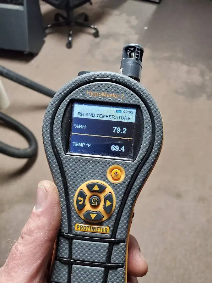 Moisture meter humidity assessment for Mold Remediation & Removal in Cambria